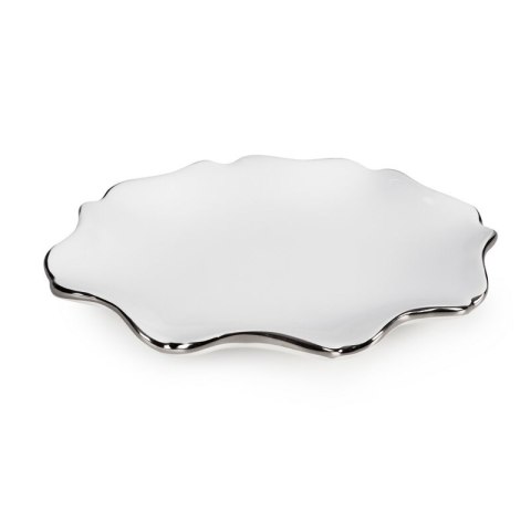 PATERA DEKORACYJNA AUREN (03) 20 X 15 X 3 CM BIAŁY