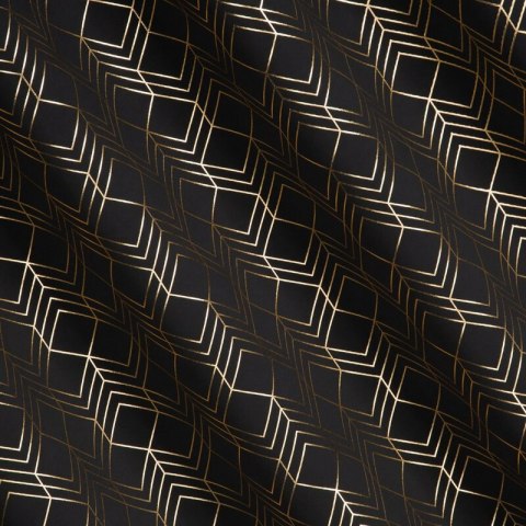 ZASŁONA GOTOWA D91 POLI 140 X 250 CM CZARNY