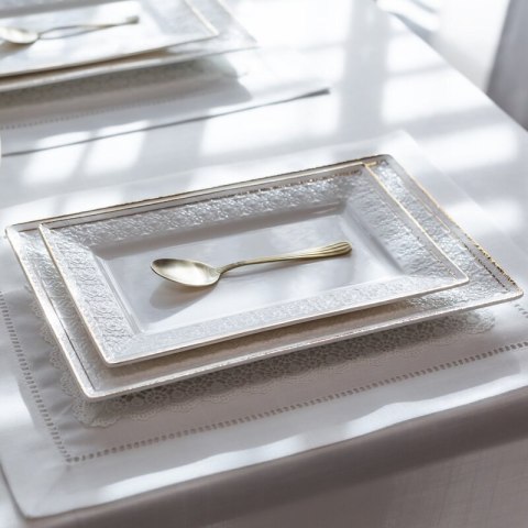 PATERA DEKORACYJNA OLIVIA (01) 39 X 15 X 3 CM BIAŁY