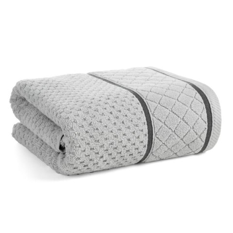 RĘCZNIK FAVORI (02) 70 X 140 CM SREBRNY