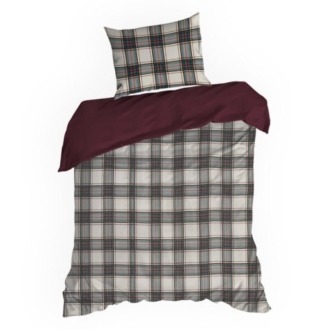 ŚWIĄTECZNY KOMPLET POŚCIELI AARON 160 X 200 CM BIAŁY