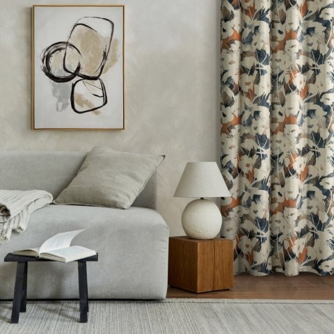 ZASŁONA GOTOWA AMBRA 140 X 250 CM GRANATOWY