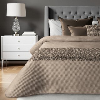 CERAMIKA ROSES 170 X 210 CM CIEMNOBEŻOWY