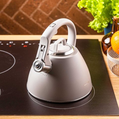 CZAJNIK STALOWY Z GWIZDKIEM 2,5L KLAUSBERG KB-7953