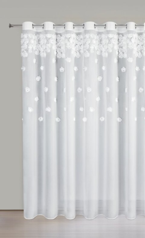 FIRANA GOTOWA DIANA 3 350 X 250 CM BIAŁY