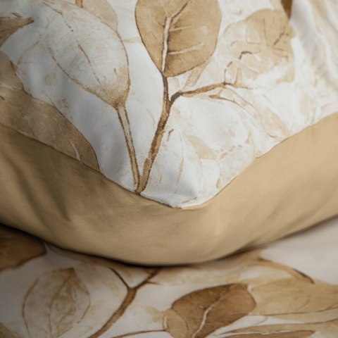 KOMPLET POŚCIELI SATYNOWEJ SPRING 60 160 X 200 CM CIEMNOPOMARAŃCZOWY