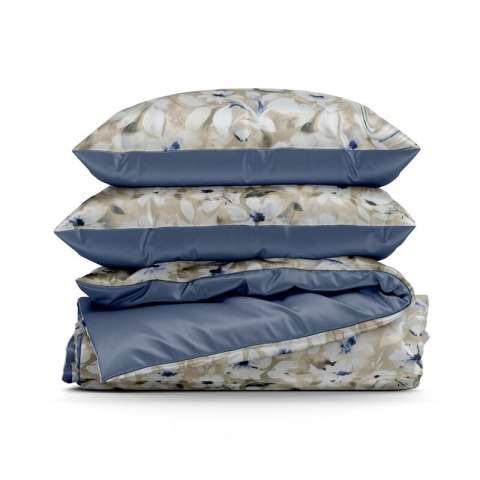 KOMPLET POŚCIELI SATYNOWEJ SPRING 66 160 X 200 CM JASNOBEŻOWY