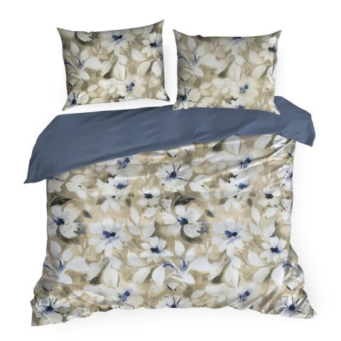 KOMPLET POŚCIELI SATYNOWEJ SPRING 66 160 X 200 CM JASNOBEŻOWY