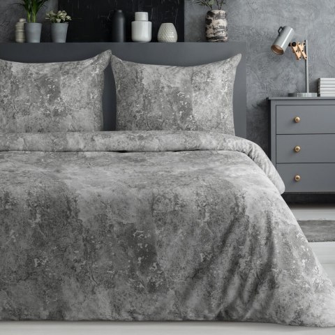 KOMPLET POŚCIELI SATYNOWEJ SPRING 71 220 X 200 CM SREBRNY