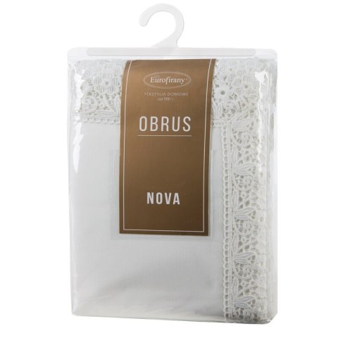 OBRUS CINDY 140 X 220 CM BIAŁY