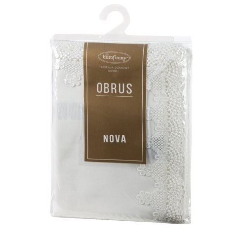 OBRUS RITA 140 X 220 CM BIAŁY