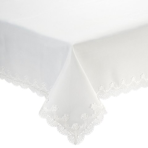 OBRUS RITA 145 X 300 CM BIAŁY