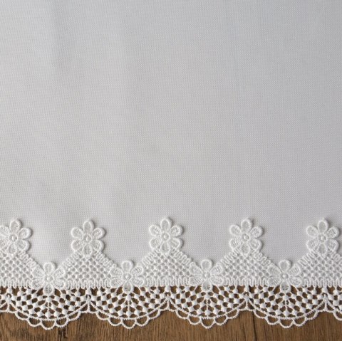 OBRUS RITA 145 X 300 CM BIAŁY