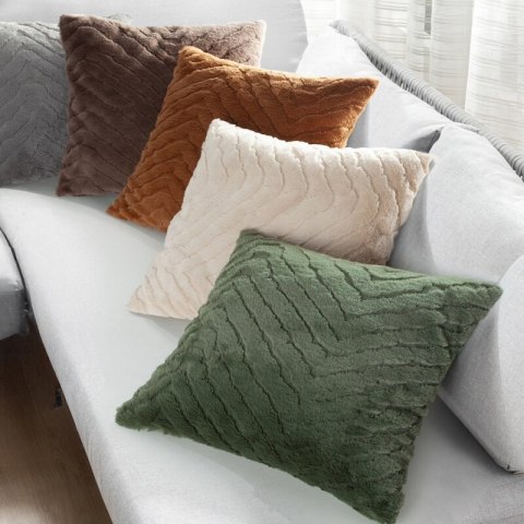 POSZEWKA KATE 45 X 45 CM OLIWKOWY