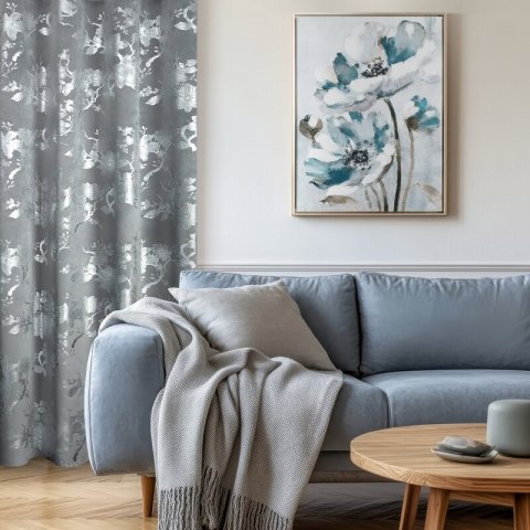 ZASŁONA GOTOWA CELIA 140 X 250 CM STALOWY