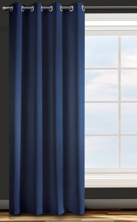 ZASŁONA GOTOWA D91 ADORE 140 X 250 CM GRANATOWY