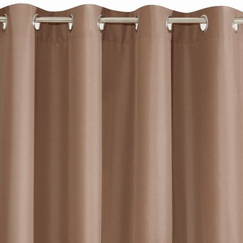 ZASŁONA GOTOWA D91 ADORE 140 X 250 CM JASNOBRĄZOWY