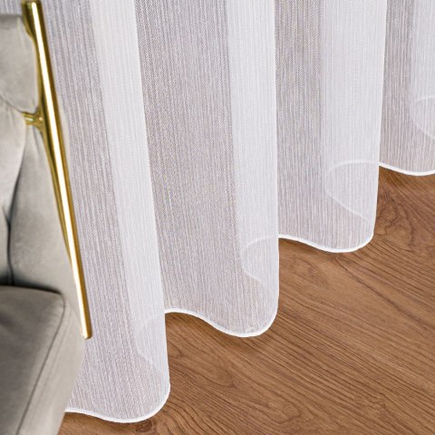 Firanka fantazyjna z ołowianką, wysokość 300cm, kolor 001 biały 002111/OLO/001/000300/1
