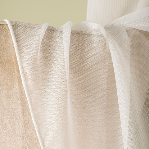 Firanka fantazyjna z ołowianką, wysokość 300cm, kolor 010 naturalny 002111/OLO/010/000300/1