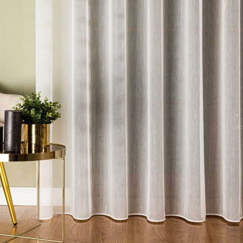 Firanka fantazyjna z ołowianką, wysokość 300cm, kolor 010 naturalny 002111/OLO/010/000300/1