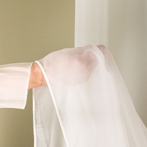 Firanka fantazyjna z ołowianką, wysokość 300cm, kolor 010 off white 131671/OLO/010/000300/1