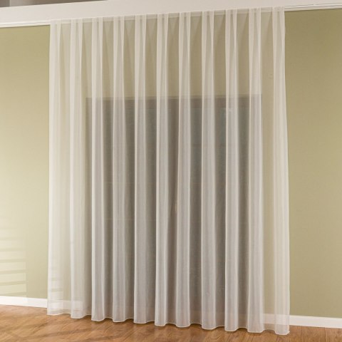 Firanka fantazyjna z ołowianką, wysokość 300cm, kolor 010 off white 131671/OLO/010/000300/1