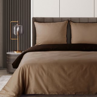 KOMPLET POŚCIELI LUNARA 140 X 200 CM JASNOBRĄZOWY