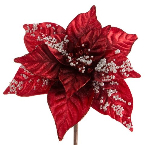 KWIAT ŚWIĄTECZNY 267 15 X 28 CM CZERWONY