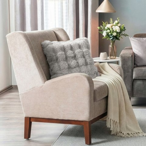 POSZEWKA LILY 45 X 45 CM SREBRNY