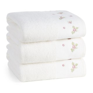 RĘCZNIK DALIA (01) 50 X 90 CM KREMOWY