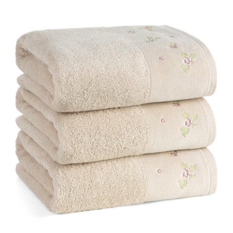 RĘCZNIK DALIA (03) 50 X 90 CM BEŻOWY