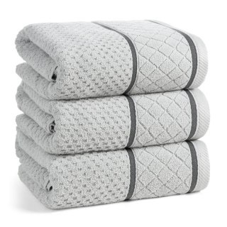 RĘCZNIK FAVORI (02) 50 X 90 CM SREBRNY