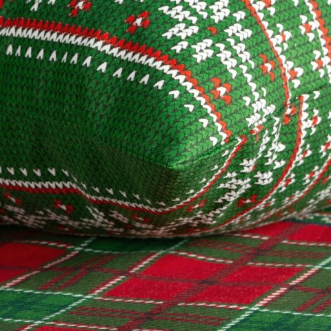 ŚWIĄTECZNY KOMPLET POŚCIELI AURORA 140 X 200 CM ZIELONY