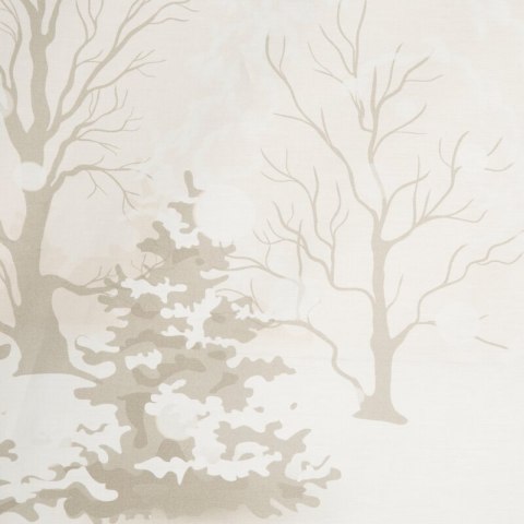 ŚWIĄTECZNY KOMPLET POŚCIELI SNOWFLAKE 220 X 200 CM BEŻOWY