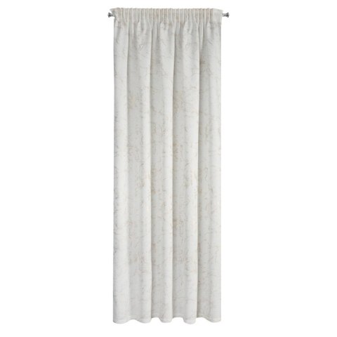 ZASŁONA GOTOWA MARLENE NA TAŚMIE 140 X 270 CM KREMOWY