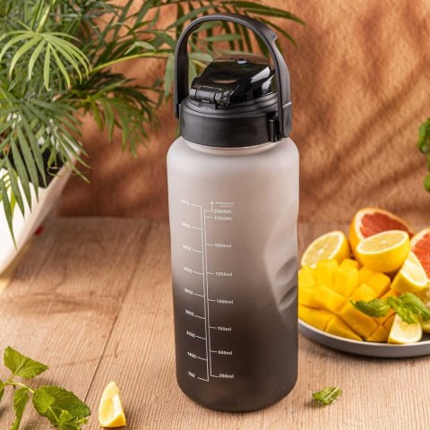 BUTELKA BIDON ZE SŁOMKĄ NA WODĘ 2L KINGHOFF KH-2009