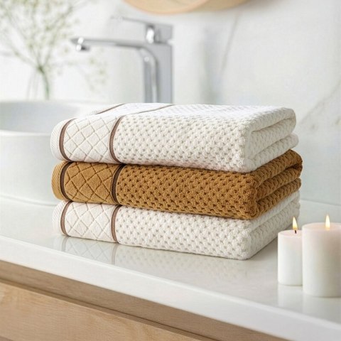 RĘCZNIK FAVORI (02) 50 X 90 CM SREBRNY