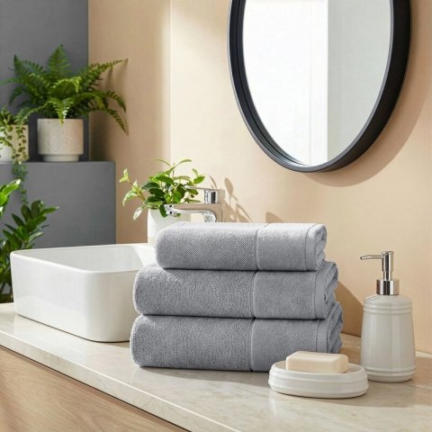 RĘCZNIK FERO (02) 50 X 90 CM SREBRNY