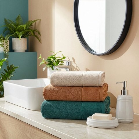 RĘCZNIK FERO (05) 50 X 90 CM PUDROWY