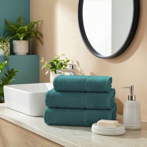 RĘCZNIK FERO (07) 70 X 140 CM CIEMNOZIELONY