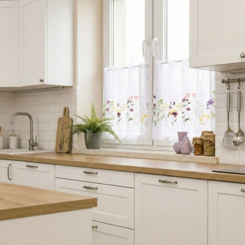 FLORINA Zazdrostka żakardowa 361930, wysokość 50cm, kolor 001 D00321/ZAZ/001/000050/1