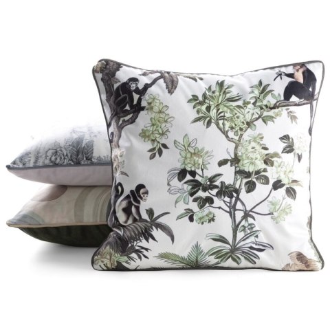 POSZEWKA VELVET 206 45 X 45 CM BIAŁY