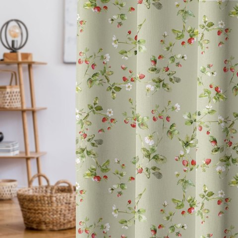 POZIOMKI Tkanina dekoracyjna NINA WODOODPORNA, 160cm, kolor 012 szałwiowy D00292/NIW/012/160000/1