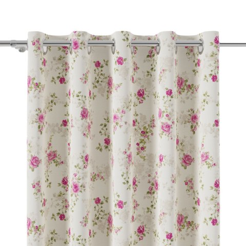 RÓŻA ANGIELSKA Tkanina dekoracyjna NINA WODOODPORNA, 160cm, kolor 001 biały D00337/NIW/001/160000/1