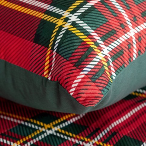 ŚWIĄTECZNY KOMPLET POŚCIELI JENNY 140 X 200 CM CZERWONY