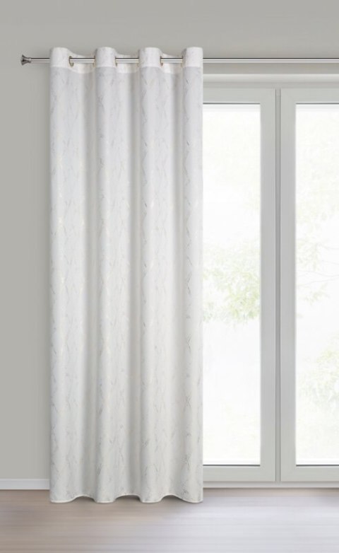 ZASŁONA GOTOWA APRIL 140 X 250 CM BIAŁY