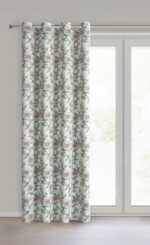 ZASŁONA GOTOWA BEVERLY1 140 X 250 CM BIAŁY