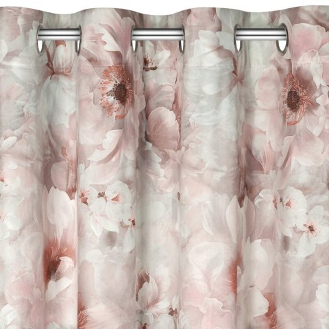 ZASŁONA GOTOWA FLORINA 140 X 250 CM JASNORÓŻOWY