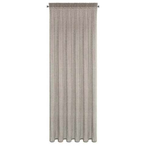 ZASŁONA GOTOWA GABBY NA TAŚMIE 140 X 270 CM BEŻOWY