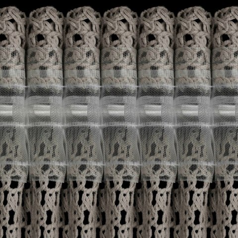 ZASŁONA GOTOWA GABBY NA TAŚMIE 140 X 270 CM BEŻOWY